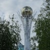 Baiterek is the Tree of Life in a Kazakh legend. In year 2002 this folklore symbol was embodied in a beautiful tower in the very center of Astana, resembling the ever-lasting fight of good and evil.