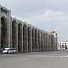 The Ala-Too Square was built in 1984 to celebrate the 60th anniversary of the Kyrgyz SSR.