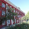 The university building in Osh. Historically the Uzbeks lived in Osh and the surrounding valley while the pastoral or nomadic Kyrgyz occupied the mountain slopes. As the Kyrgyz wanted to join others in the lowland for better work opportunities, tensions over space and housing erupted, notably in 1990 and 2010.