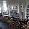 The Green Bazaar is bustling with stalls selling fresh fruit, vegetables, dried fruit and spices. My hostel in Dushanbe was located in the vicinity of this bazaar.