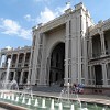 The World's Largest Teahouse was completed after five years of construction and no one knows the total cost, although speculation says that this rather impressive building used up to five percent of Tajikistan's GDP during each of the years of its construction.