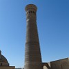 The Kalyan minaret was built in year 1127. It is also known as the Tower of Death, as according to legend it is the site where criminals were executed by being thrown off the top for centuries.