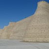 The Ark is a large earthen fortification in Bukhara. The height of the walls varies from 16 to 20 meters.