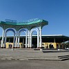 The Mirobod Farmer's Market in Tashkent was built in the middle of the XIX century. A calling card, a distinctive feature of the bazaar is a light green canopy that covers the whole of the market, protecting against heat in summer and giving shade to traders and visitors to the market, and in winter from snow and rain.