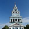 The Cathedral of the Assumption of the Virgin is the Russian Orthodox cathedral in Tashkent built in 1871. As of 2008 only 20% of the about 2.3 millions people of the Uzbekistan's capital city are Russians.