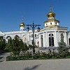 The Cathedral of the Assumption of the Virgin is today a well-organized temple, which includes fountains, benches, flowers and golden dome. Regardless of religion, every believer can enter the cathedral and light a candle to any saint.