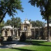 The Tsarist-era Romanov Palace was built in 1891 in the center of Tashkent. This is a one-storey private residence of Prince Nikolay Konstantinovich Romanov, who was a grandson of Emperor Nicholay I, and who was exiled by his royal parents to Tashkent in 1877 to live there until his death in 1918.