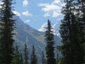 The Ala Archa National Park is located only 40 km south of Bishkek and thus it is a popular recreation area for the residents of the Kyrgyzstan's capital city. The summits in the national park don't exceed the 5,000 meters boundary but there are some imposing walls, appreciated by the rock climbers.