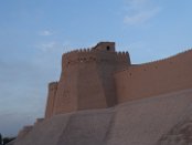 Crenellated brick walls surround the rectangular fortress of Khiva, with only 50,000 residents the smaller city on the silk road I visited in Uzbekistan. One overlooked Silk Road commodity was the trade in slaves and Khiva ran the biggest slave market in Central Asia into the 19th century.