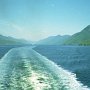 The ferry from Prince Rupert to Vancouver Island goes through countless scenic fjords of the Pacific coast.